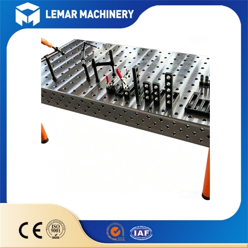 Robust D28 Nitrided Steel 3D Modular Metal Welding Bench