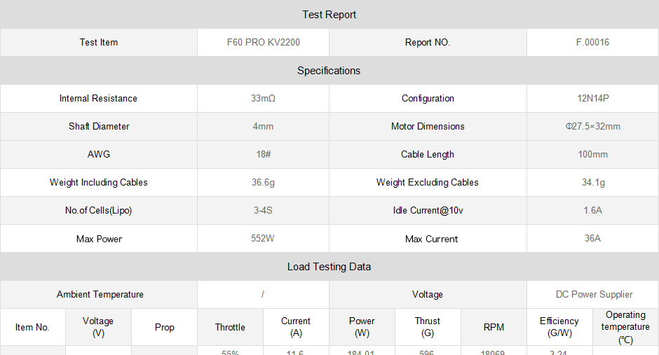 Wholesale Price T-MOTOR 2206 Brushless Motor 2300KV/2600 For 150 180 QAV250 ODM FPV Racing Drone Quadcopter