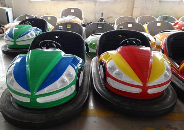 LED Light 2 Players 230W Dodgem Bumper Cars For Park