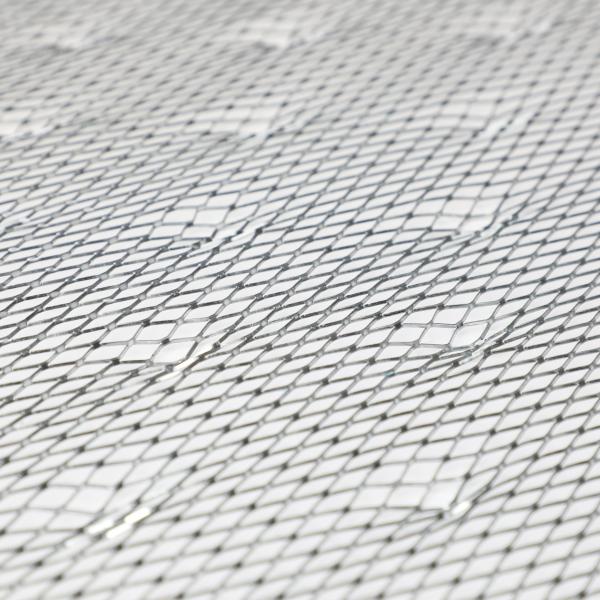 Listón metálico con hoyuelos resistente a la corrosión para refuerzo de yeso