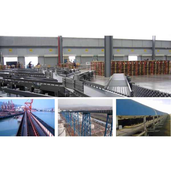Transfer Belt Conveyor Bulk Ship Carrier Loading Unloading