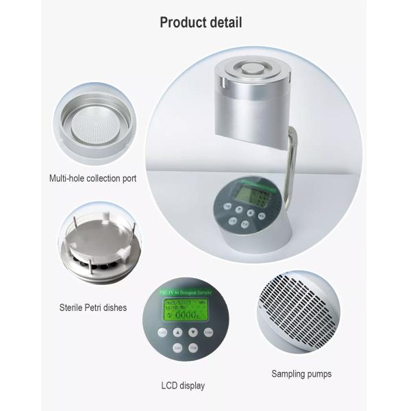 Прибор для отборки проб воздуха FSC-IV Handheld биологический для рассмотрения больницы завода медицины