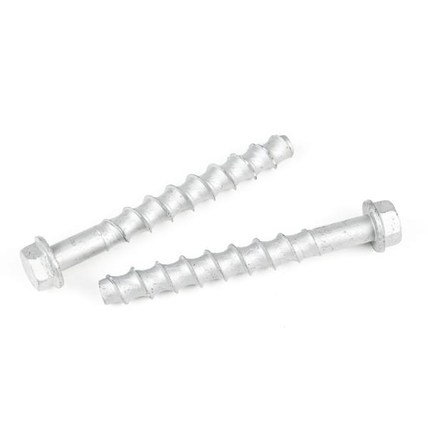 Бетонные винтовые болты M12, проверенные 100% QC, для закрепления бетонных стен и легкоразмерной стали