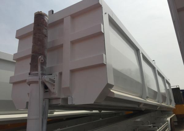 Heavy Equipment Semi Trailer Truck Storage Boxes Hydraulic High Efficiency