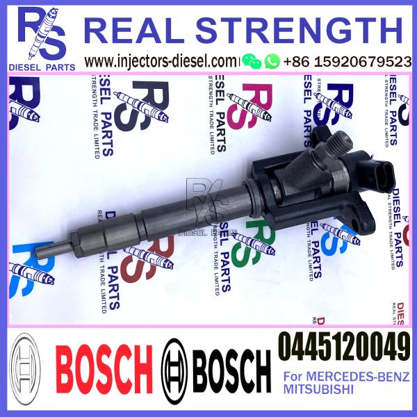 conjunto comum do injetor do trilho do combustível 0445120048 0445120049 ME223750 diesel para o Canter do fuso 4m50 de Mitsubishi