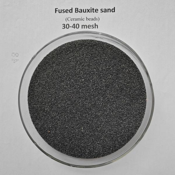 30-40 MESH refractory sand Lost wax casting sand fused bauxite sand ceramsite foundry sand beads fused ceramic sand
