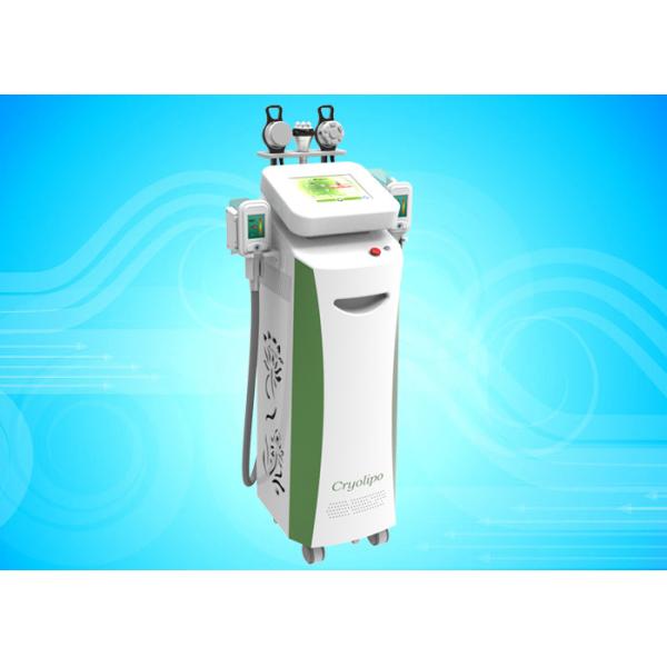 5 hanldes 4 technologies Cryolipolysis+ultrasonic+Vacuum+RF beauty machine