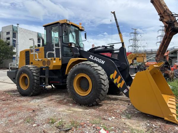 2023 año usado XCMG ZL50GN cargadores de ruedas 5 toneladas en excelente estado