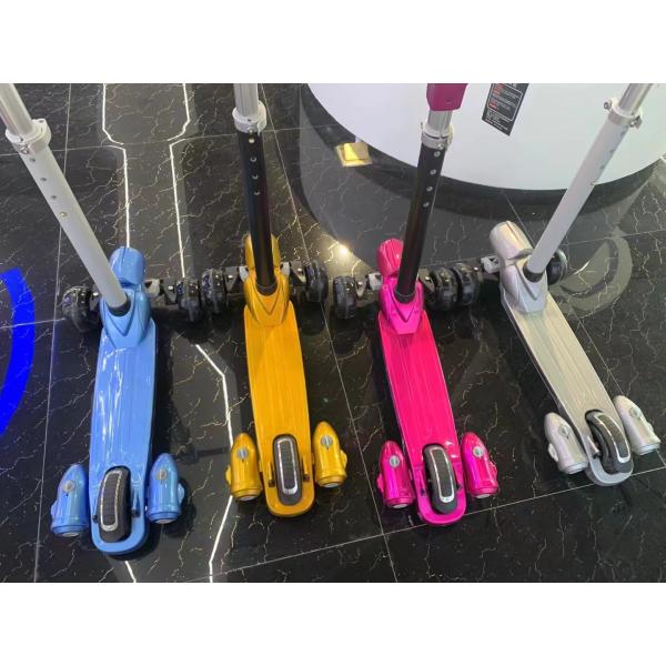 3-17 лет Дети 3-колесный скутер с задним тормозом высокой прочности