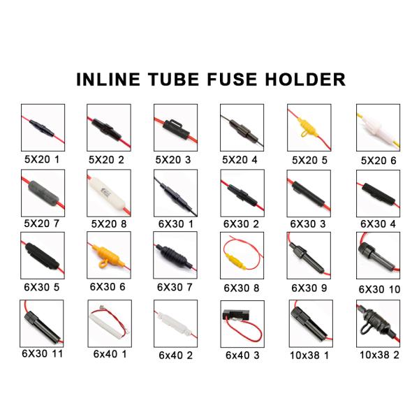 Уличный фонарь наружное сценное освещение водонепроницаемое пылезащитное встроенное предохранительное устройство для предохранителей 5x20 6x30 10x38