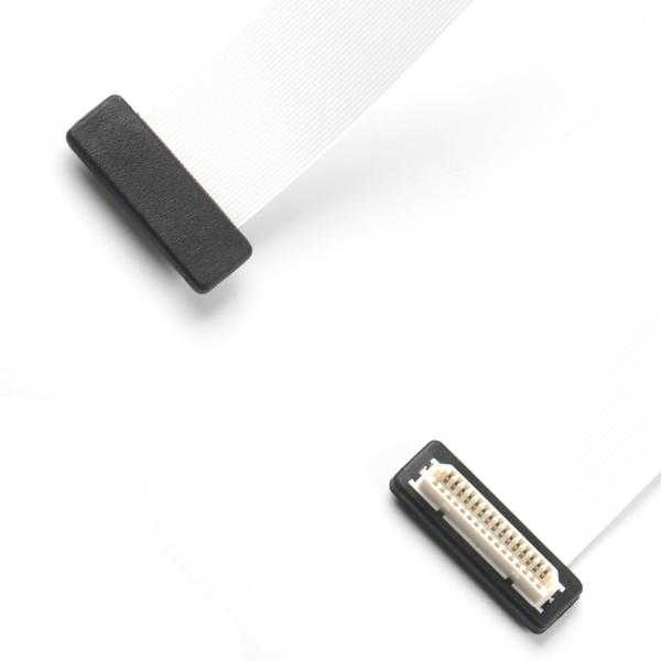 31-Pin FFC/FPC Cable Assembly, 0.5mm Pitch, UL 2896 Certified, Dual-Ended