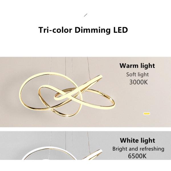 Modern luxury chandeliers Design Home Living Room  Dining Room golden chandeliers(WH-MI-394)