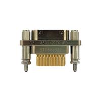 Série J30J miniature rectangulaire plaqué or connecteur longueur de fil personnalisé