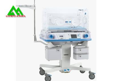 Hospital Newborn Infant Incubator With Wheels , Neonatal Transport Incubator