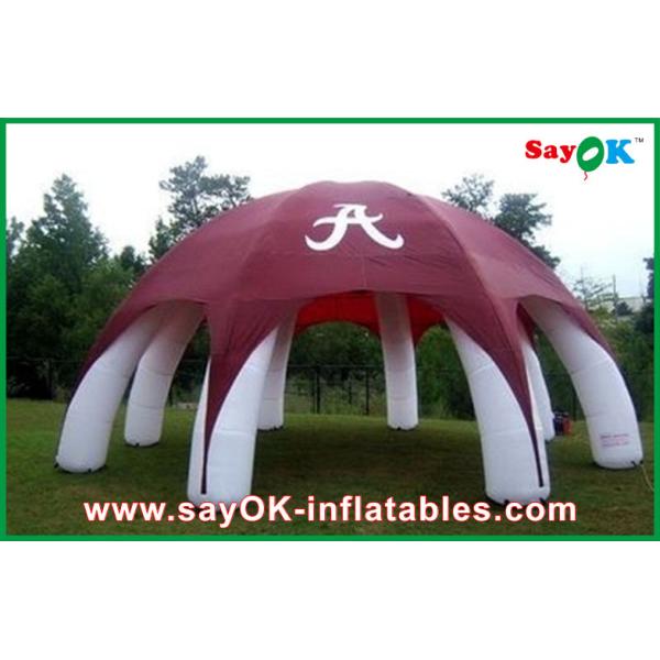 Шатер изготовленной на заказ рукоятки шатра воздуха камуфлирования раздувной большой раздувной располагать лагерем