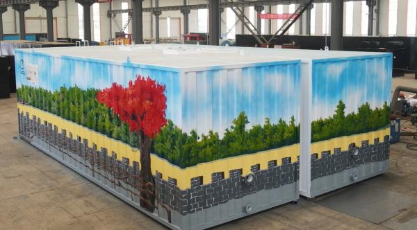 Eco-Friendly MBBR Plant with Customized Voltage and 10m3-1000m3/Day Capacity for 95% CODcr And BOD5 Reduction