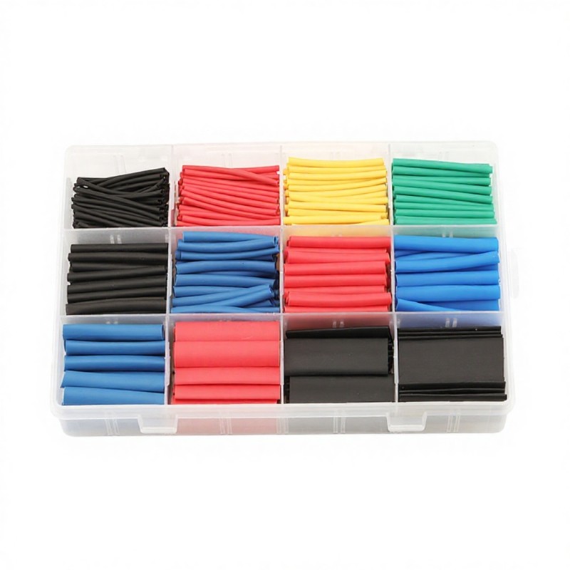 WZOODQ Manufacturer's Wholesale Boxed Flame Retardant Polyolefin Heat Shrinkable 2:1 1kv Electrical Insulation Set -40C