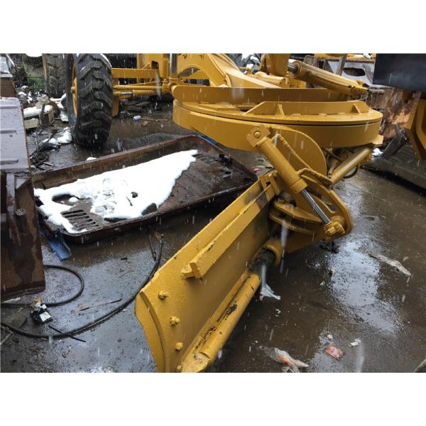 15T weight Used Motor Grader Caterpillar 120H 3126 engine with Original Paint