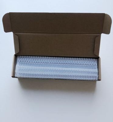 Emperramento gêmeo revestido de nylon do laço do dobro do fio do laço A4 do metal 1.0mm