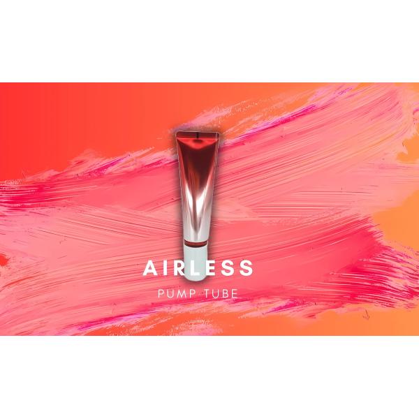 Wholesale D25mm Empty Airless Vacuum Pump BB Cream Tube Custom Cosmetic Squeeze Soft ABL Tube for Lip Gloss Container Tube
