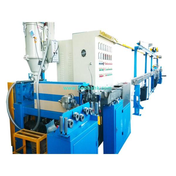 Single Screw 80mm Copper Wire Extrusion Machine For Pvc Insulation