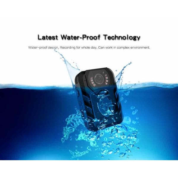 Cámara impermeable durable del cuerpo 1296P con grados de la temperatura -40 a 80 del trabajo