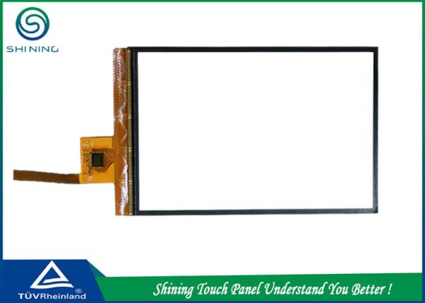 5 Inches Small Capacitive Touch Screen 3H Hardness PC To Glass Structure
