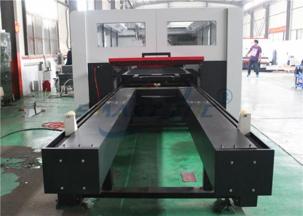 Máquina de corte grande do laser da fibra do CNC do poder para a placa de metal de aço inoxidável