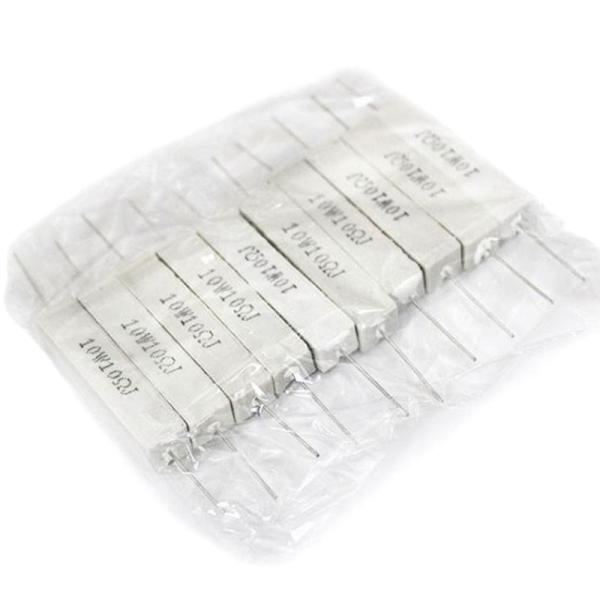 Original SQP Shenzhen High Power Wirewound RX27 Resistor 5W 10W 20W 100W 47 50 100 ohm Ceramic Cement Resistor