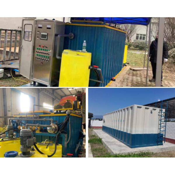 Small Compact Waste Water Treatment Sewage Treatment Plant For School Villages
