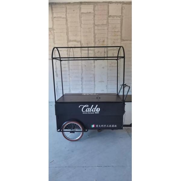 Field Maintenance Full Kitchen Outdoor Mobile Tricycle Food Truck for 1-2 People