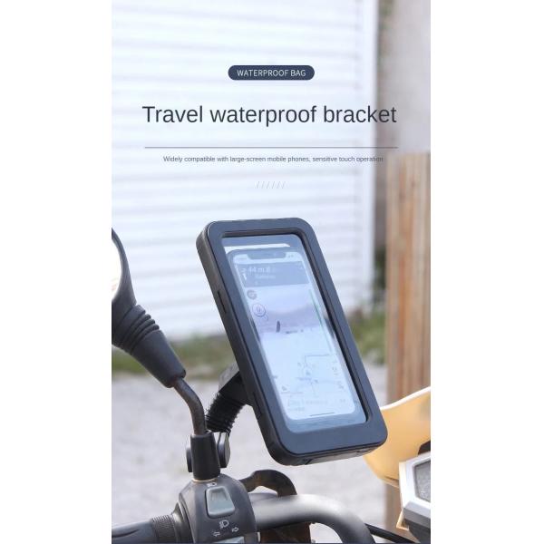Soporte para porta móviles de motocicleta Inmueva para motocicleta Universal para bicicleta GPS 360° Rodante ajustable porta móviles para motocicleta
