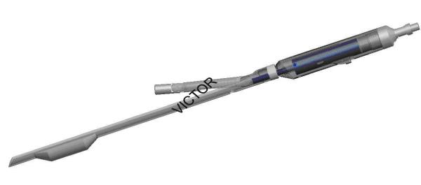 AISI4140 Kickover Tool for API 19G1 Side Pocket Mandrel & Bk-2 Type Latches