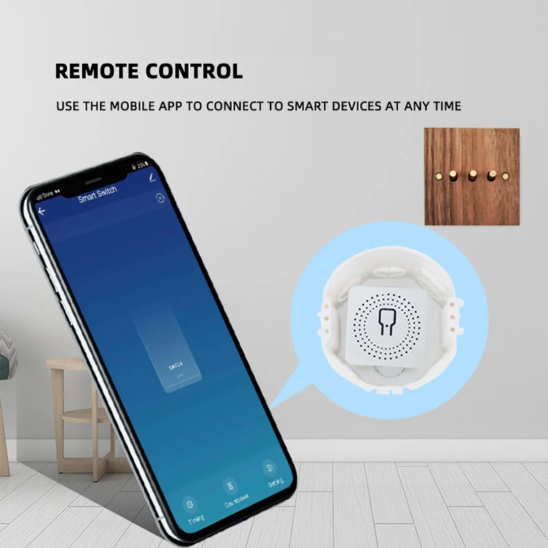 Cover Solid Wood Toggle Light Switch Panel Brass Home Wall Switch 86 Type Handmade Lever Concealed Lever Tog