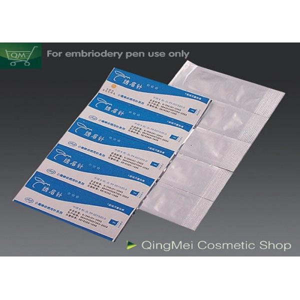 Компакт 11 лезвия Microblading макияжа диеза нержавеющей стали Pin постоянного безопасный для бровей хода волос