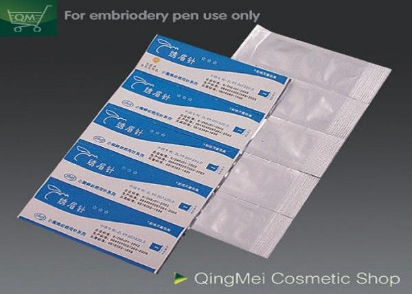 Estojo compacto seguro de 11 lâminas de Microblading da composição de Pin Stainless Steel Sharp Permanent para as sobrancelhas do curso do cabelo