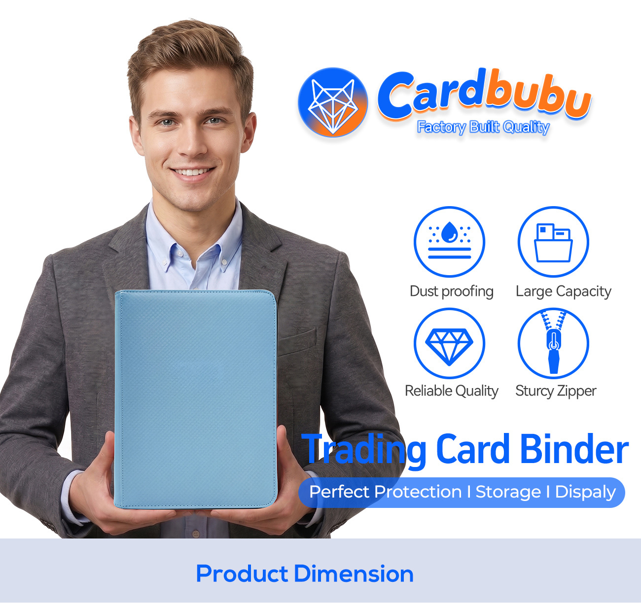 Custom Card Binder Manufacturer OEM Trading Card Storage Solutions Game Brands
