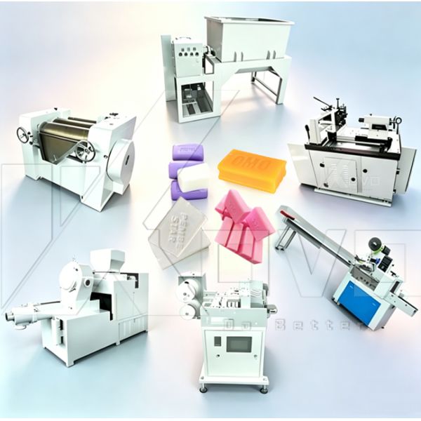 Fully Automatic Laundry Soap Making Machine 300kg/H Toilet Soap Making Machine