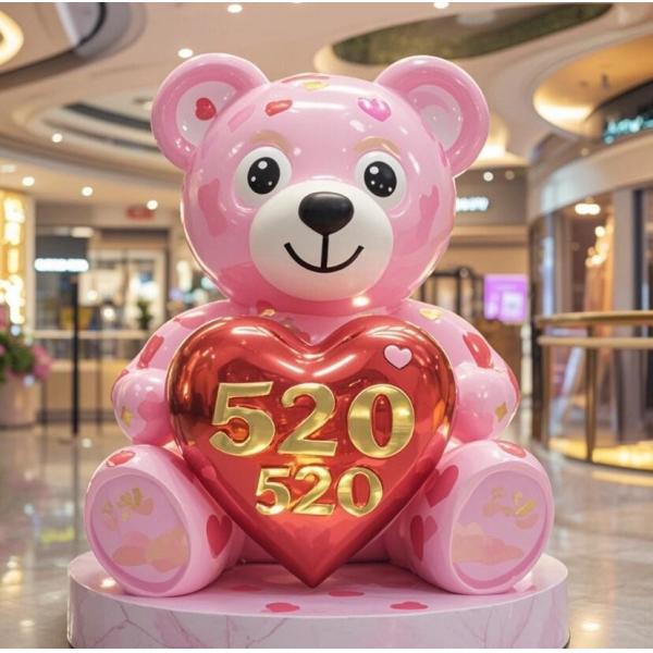 Resin Custom Cartoon Duck Bear Animal Sculpture Simulation Animal Shape