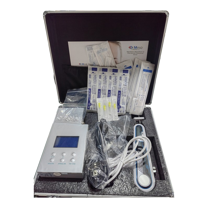 Professional Anti-Aging Portable Mesotherapy Gun RF Microneedling Technology for Face Neck Body Treatment-Accurate Strong Depth