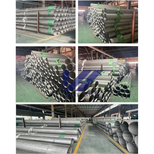Customization Stainless Steel Sanitary Pipe SS Welded Tube For Textile Industry