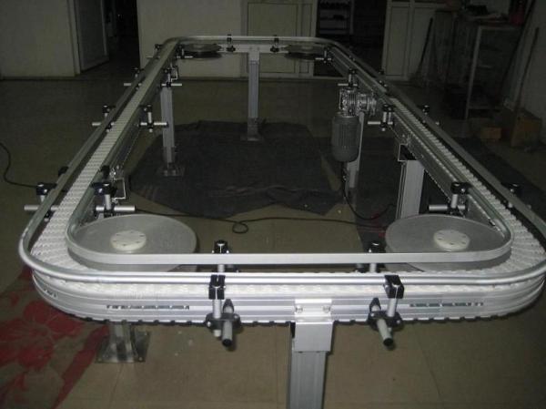 Logistics Warehouse Flat Top Chain Conveyor Handling Belt Conveyor