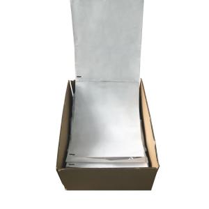 O HDPE do LDPE perfurou o saco de plástico poli Fanfolded abriu pre o tipo