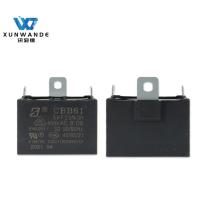 CBB61 Ventilador Capacitor 450V 5UF Classe B 40 / 85 / 21 Ventilador de Celotação Direita