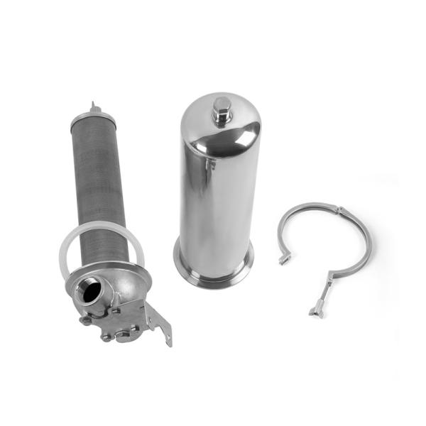 10 Inch Single Cartridge Stainless Filter Housing High Pressure