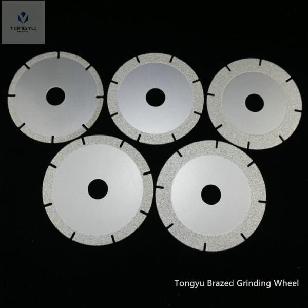100mm Brazed Diamond Tools For Marble Stone Ceramic Quartz Cutting