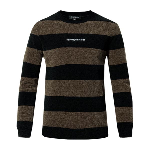100% Polyester Mens Warm Winter Sweaters / Mens Pullover Jumper Long Sleeve