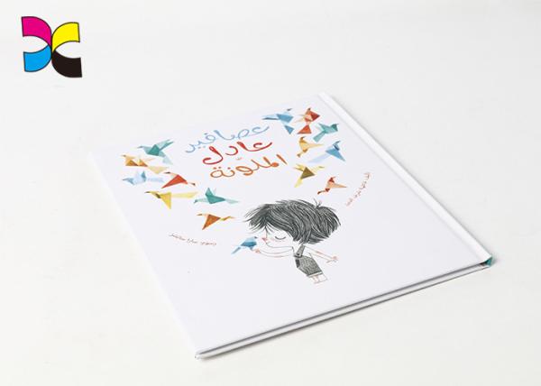 One Or Double Sides Hardcover Book Printing With Glossy / Matt Lamination