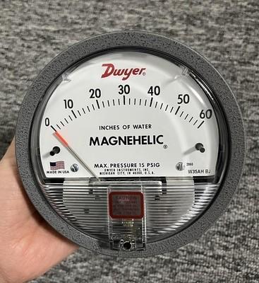 Dwyer 2060 Magnehelic Differential Pressure Gauge