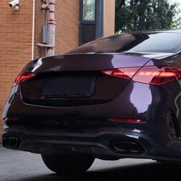 Glossy Ghost Midnight Purple Car Wrap Foil Best Car Vinyl Wrap Brand Color Shift Car Wrap